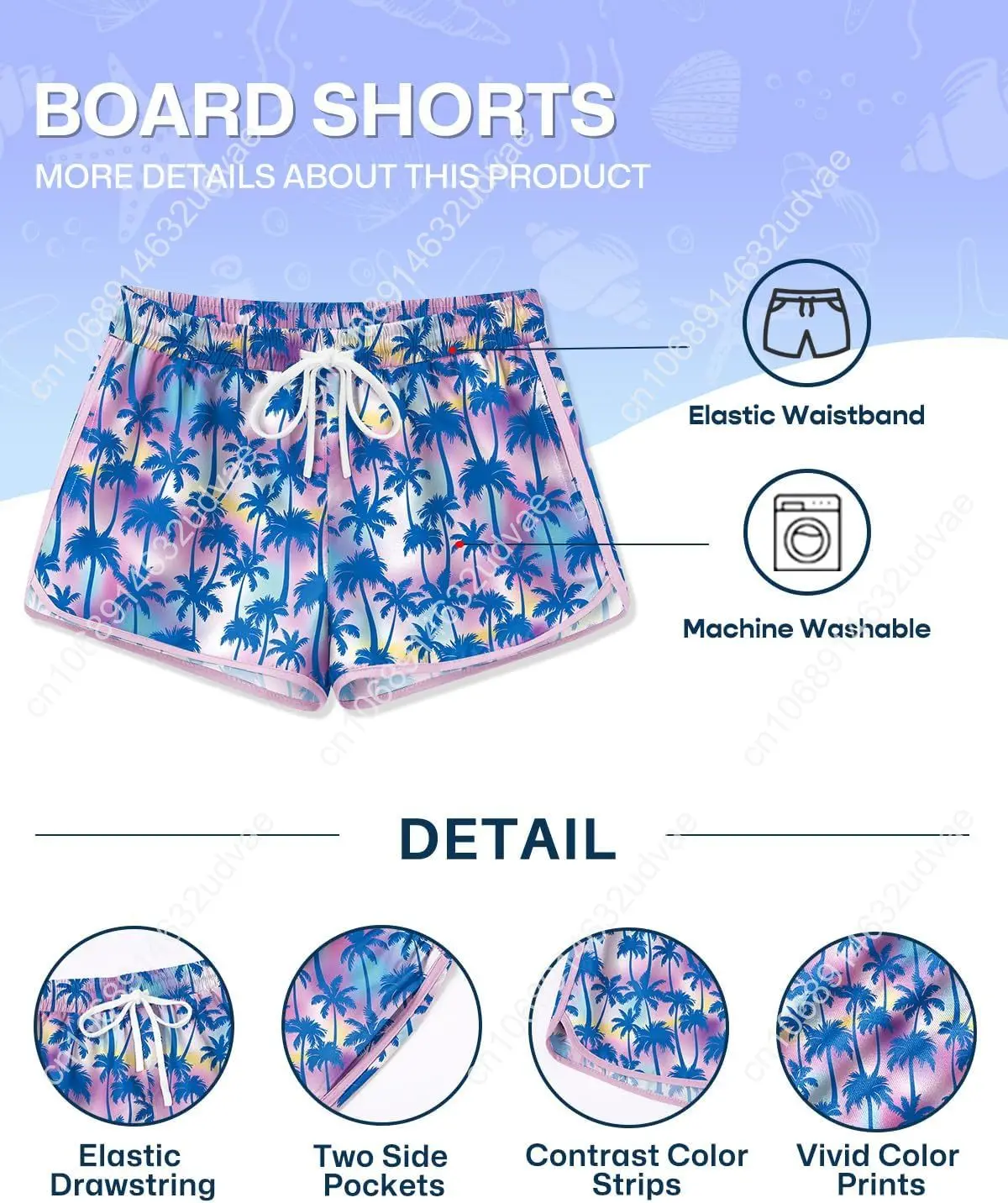 Celana Pendek Renang Pantai El - Swim Trunk Quick Dry ulasan dan harga
